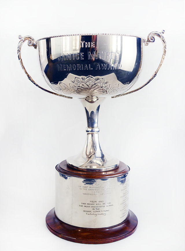 The Janice M Gray Memorial Trophy