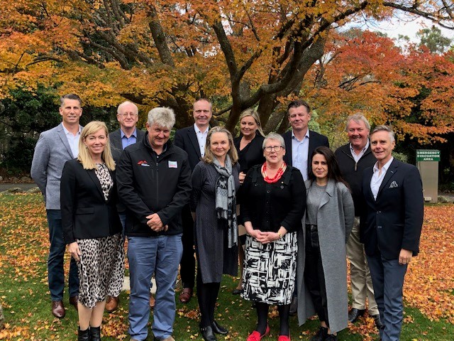 Left to right: Top Row: Darryl Ferris RASV Company Secretary, Directors: Dr. Peter Hertan, Darrin Grimsey, Kate Fraser, Rob Millar, Jason Ronald OAM. Bottom Row: Kate O’Sullivan, Matt Coleman, Dr. Catherine Ainsworth, Noelene King OAM, Tina Savona, RASV CEO Brad Jenkins