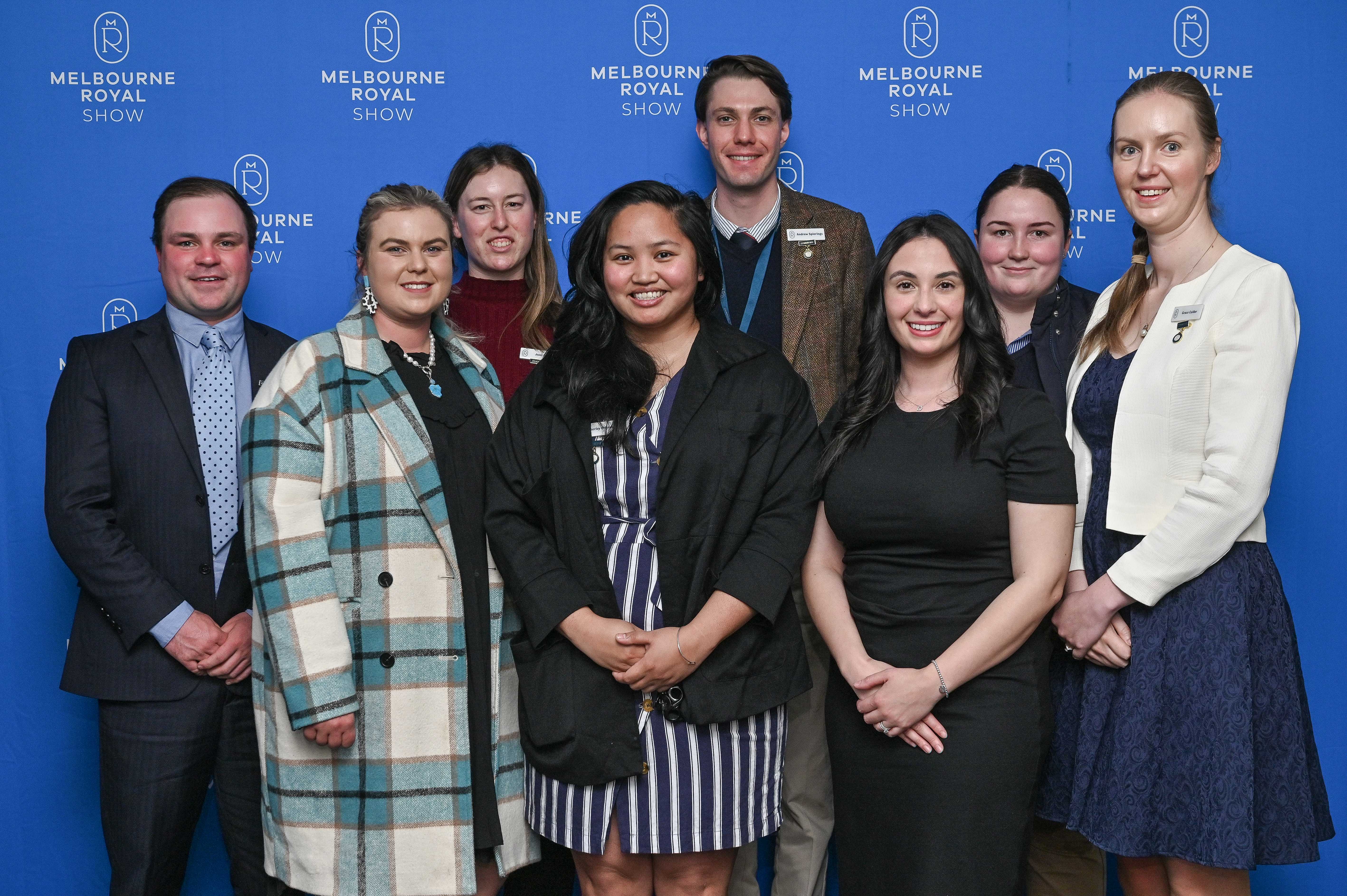 L-R Tom Havers, Michaela Glasser, Jami Luhrs, Kimberly Pellosis, Andrew Spierings, Danyel Cucinotta, Ashlea Cross, Grace Calder (absent Jessica Parker)